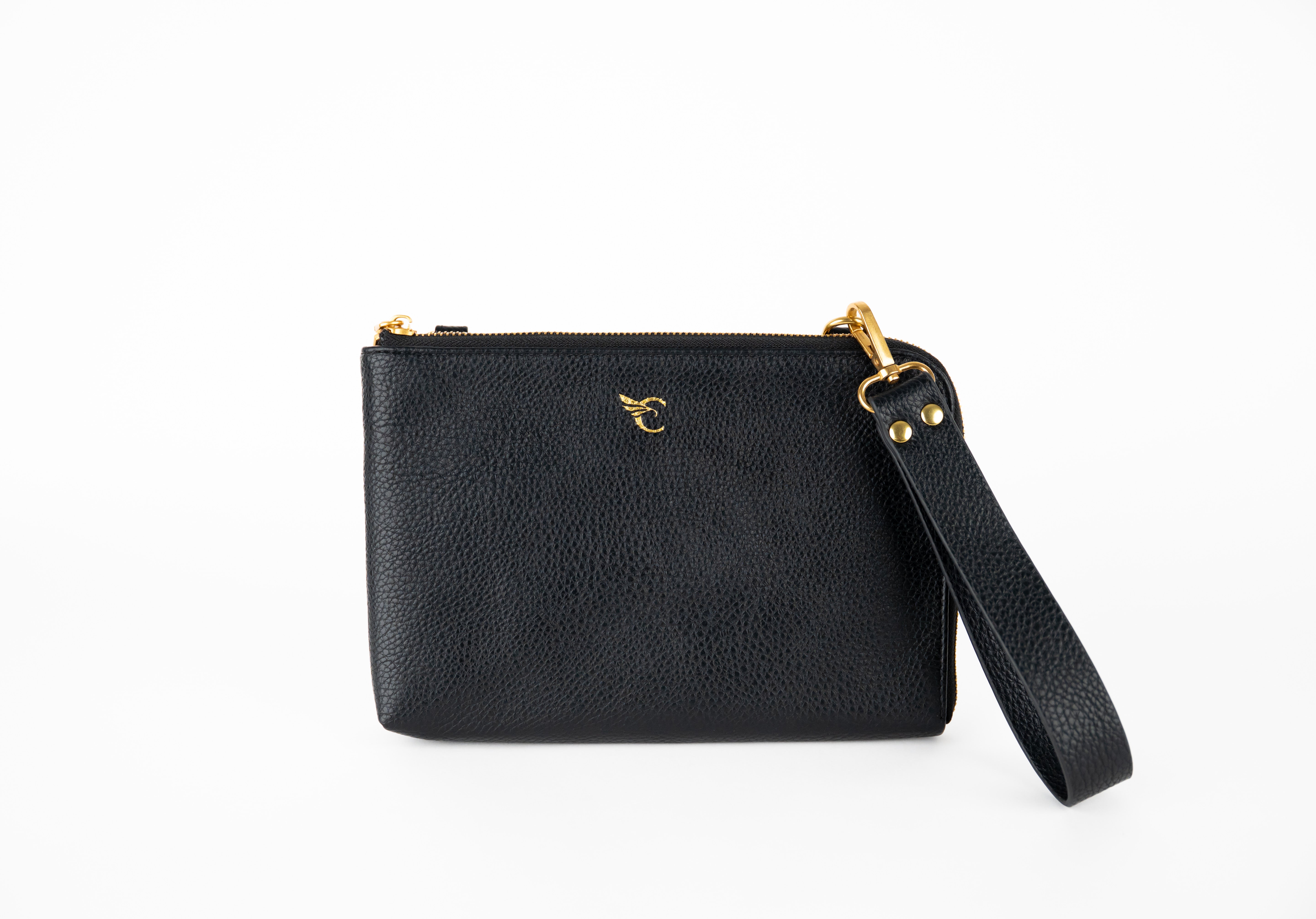 Vegan Leather Wristlet Strap