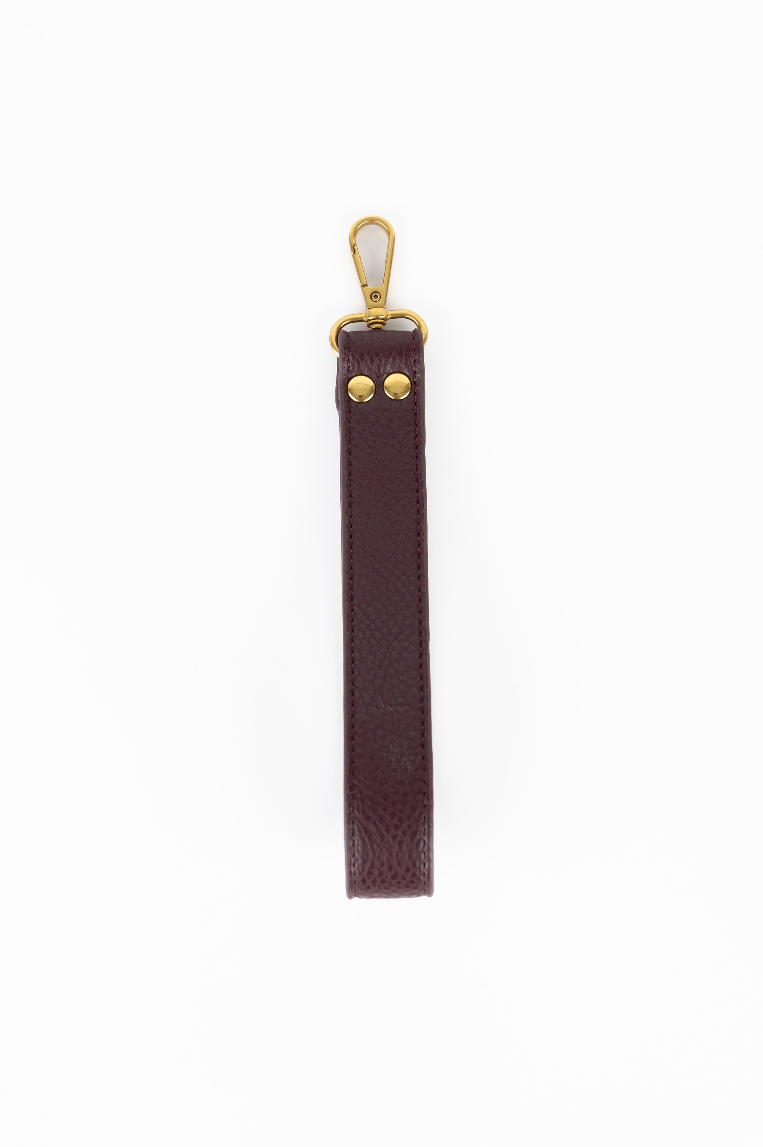 Vegan Leather Wristlet Strap